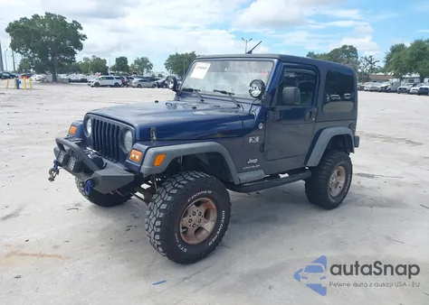 2005 Jeep Wrangler X z USA, uszkodzony, nr VIN 1J4FA39S25P335637